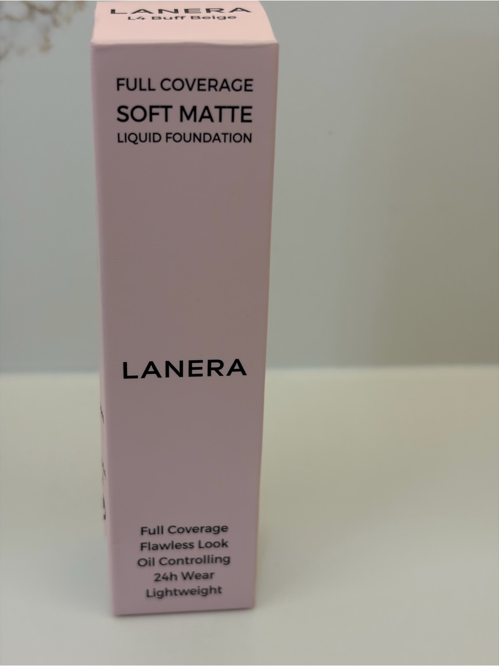 NIB Lanera Soft Matte Liquid Foundation-color L4 Buff Beige